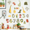 Sipo wall stickers Dino Numbers