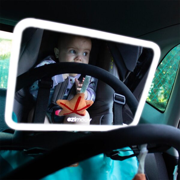 Ezi - Car Mirror με LED Φωτάκι Pro