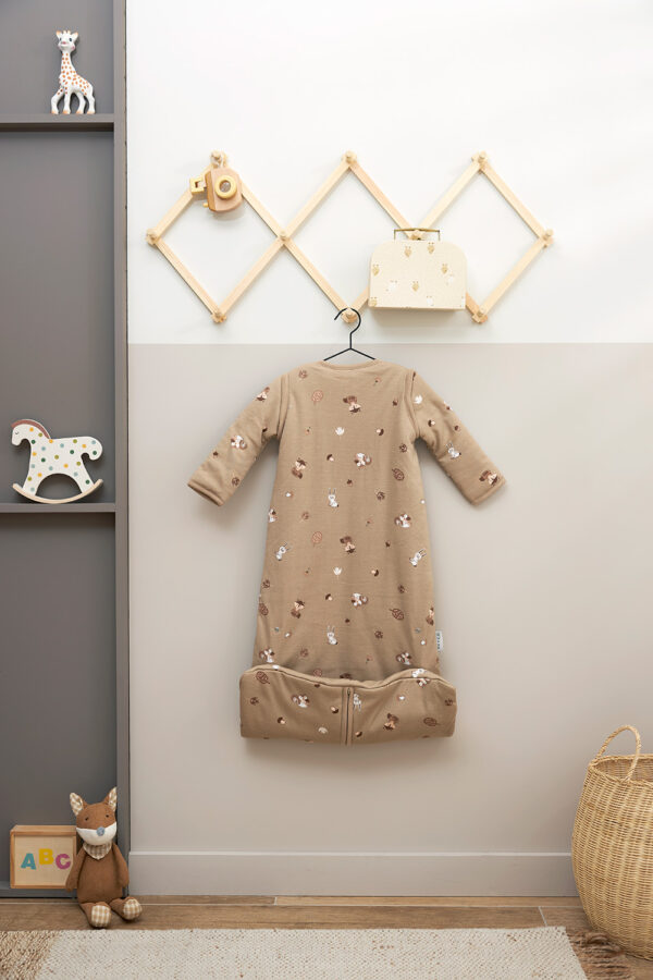 Meyco Baby Animal Υπνόσακος 4 εποχές Beige (6 μηνών - 3 ετών)