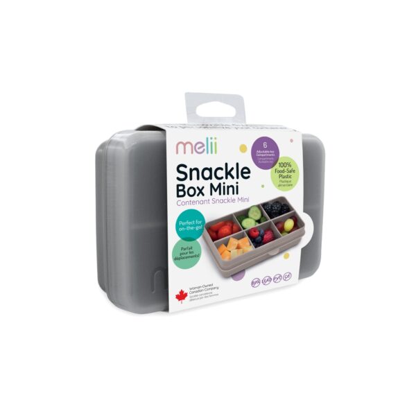 Melii – Snackle Box Mini Grey