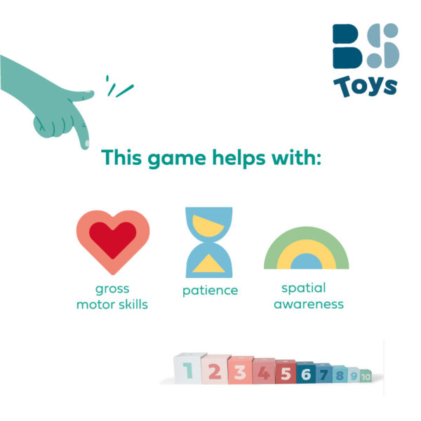 BS Toys - Πύργος στοίβαξης - Ζώα Αρκτικής