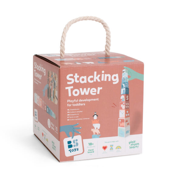 BS Toys - Πύργος στοίβαξης - Ζώα Αρκτικής