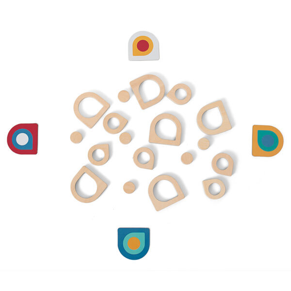 BS Toys - Παιχνίδι Μνήμης 3 Σχημάτων