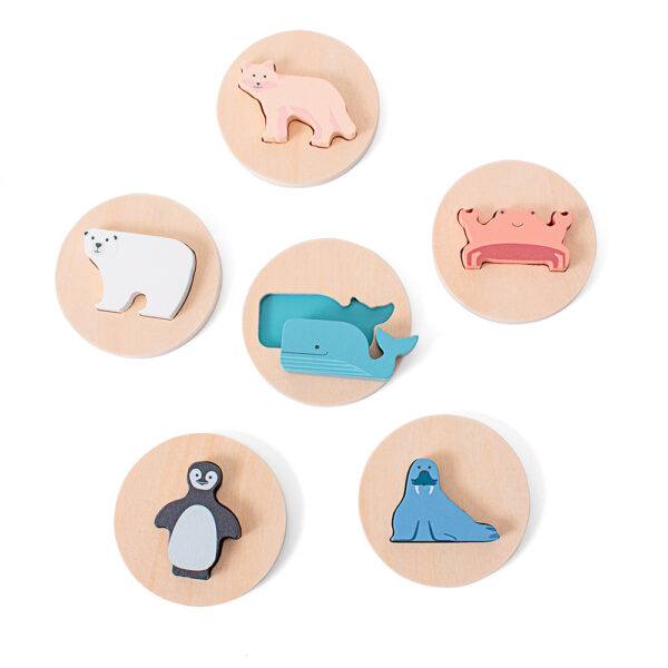 BS Toys - Puzzle Με Σφηνώματα