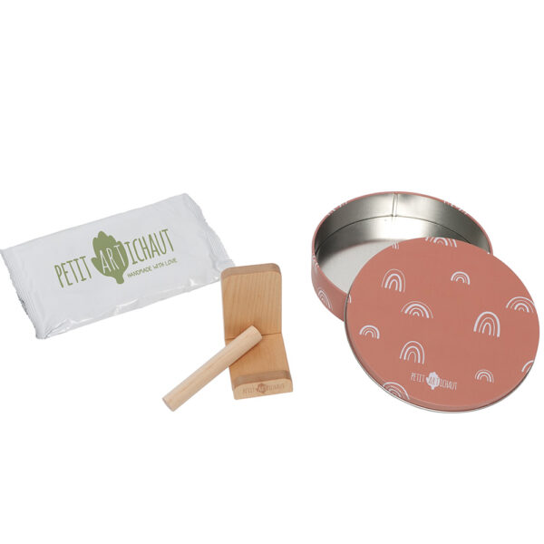 Baby Box Round - Rainbow Terracotta