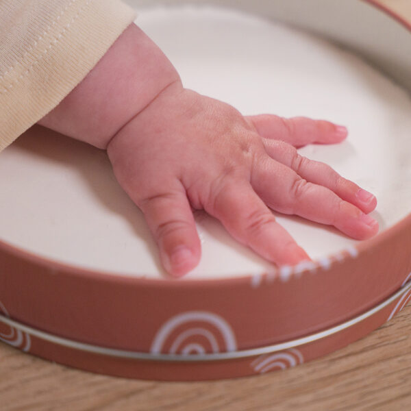 Baby Box Round - Rainbow Terracotta