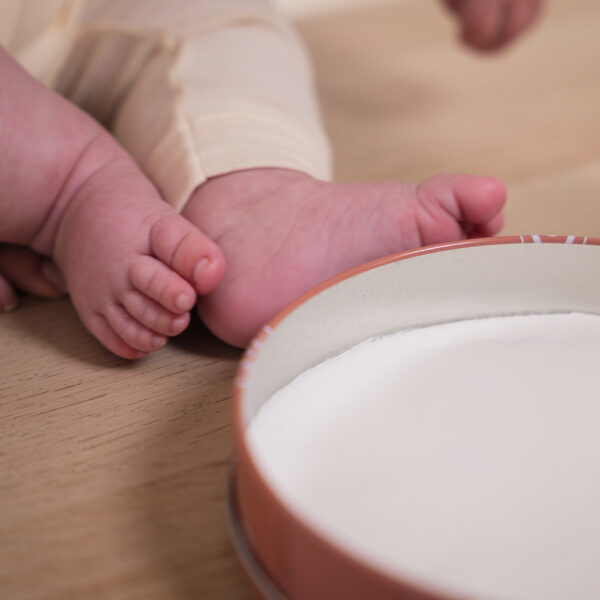 Baby Box Round - Rainbow Terracotta