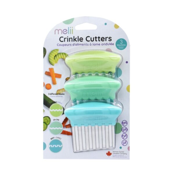 Melii - Crinkle Cutters Blue