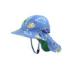 Zoocchini Cape Sunhat UPF50 Devin the Dinosaur And Friends