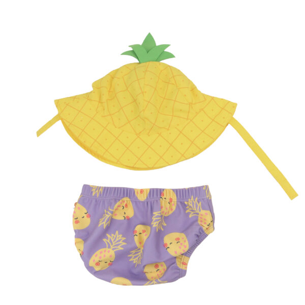 Σετ Μαγιό και Καπέλο UPF50+ Pineapple Punch