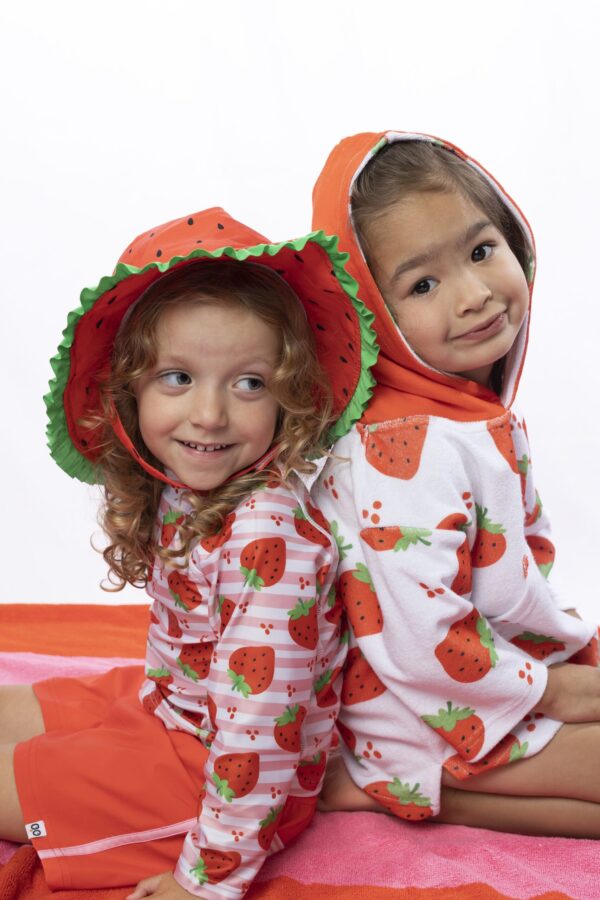 Σετ UV Μαγιώ Πάνα Bucket Καπέλο Μπλούζα Pineapple