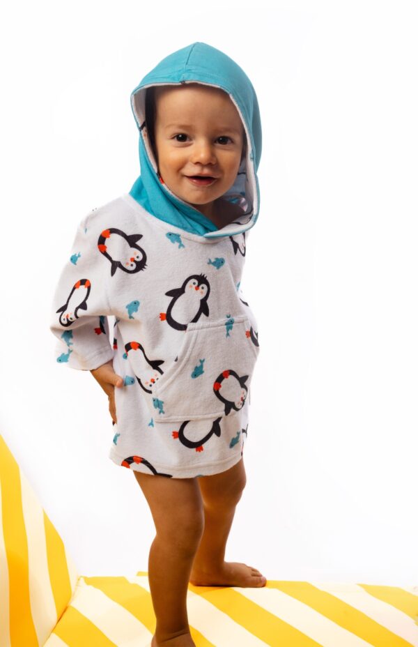 Swim Coverup UPF50+ Penguin 12-24 μηνών