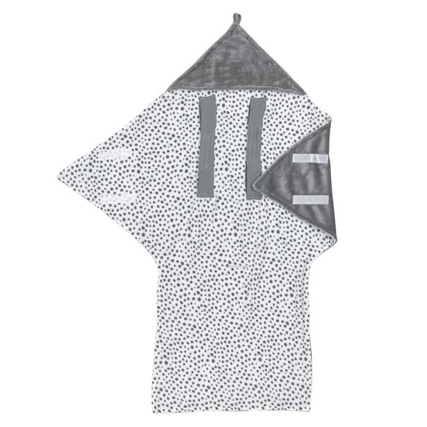 γρ1 Meyco Fleece Wrap Για Το Κάθισμα Αυτοκινήτου Cheetah Grey