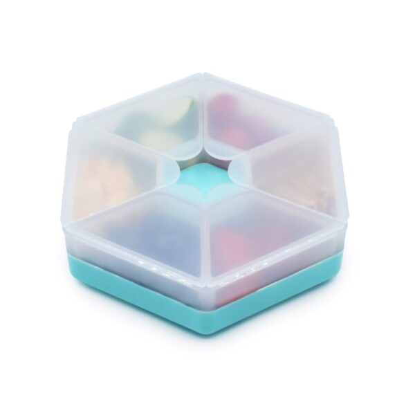 Melii – Snackle Box Hexagon Blue