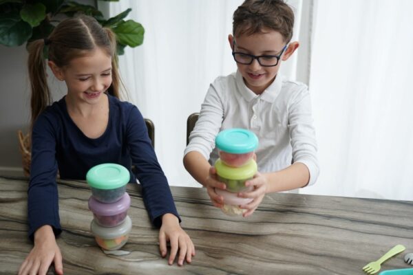 Melii - Στρογγυλά Δοχεία Αποθήκευσης Τροφίμων 177ml