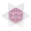 Melii – Snackle Box Hexagon Pink