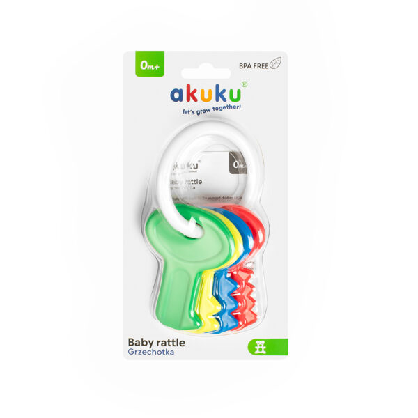 Κουδουνίστρα Πολύχρωμα Κλειδιά