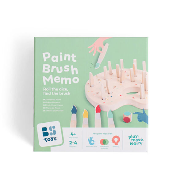 BS Toys - Ξύλινο Παιχνίδι Memo