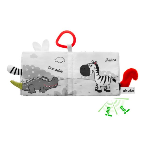 Μαλακό Βιβλιαράκι Animals Kingdom