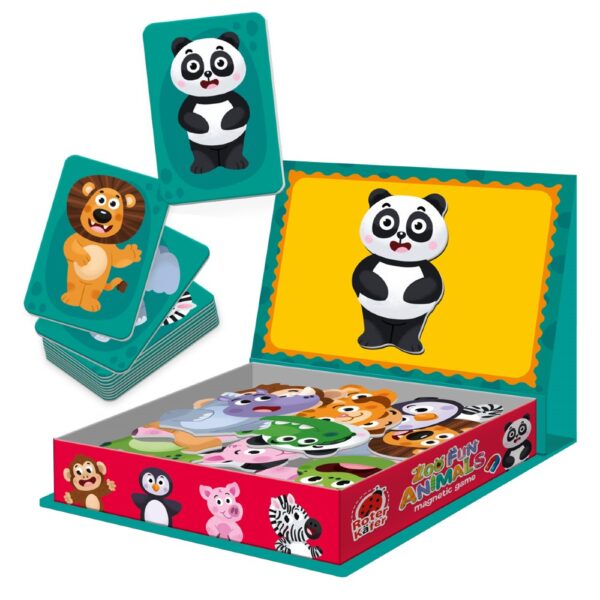 Μαγνητικό Παιχνίδι - Zoo fun animals