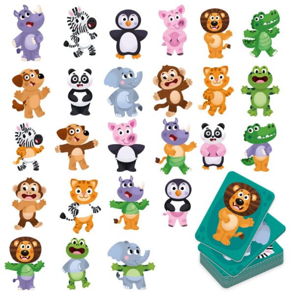 Μαγνητικό Παιχνίδι - Zoo fun animals