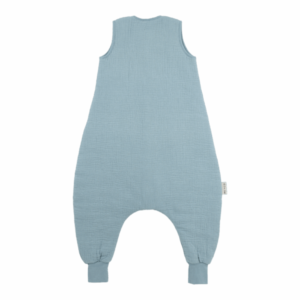 Meyco 100% Βαμβακερός Υπνόσακος 2.0 Tog με Ποδαράκια Muslin Jeans Blue (9 μηνών-5 ετών)