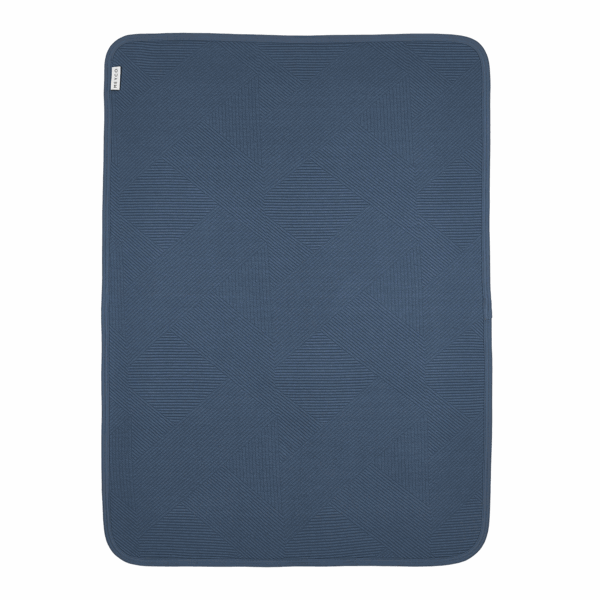 Meyco Κουβέρτα Κούνιας Pure Indigo 75x100cm