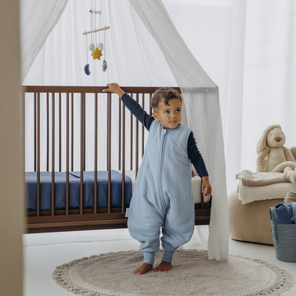 Meyco Κουβέρτα Κούνιας Pure Indigo 75x100cm