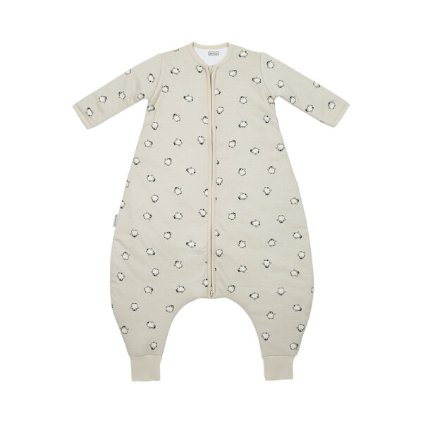 Meyco - 100% Βαμβακερός Υπνόσακος με ποδαράκια και μανίκια Penguin