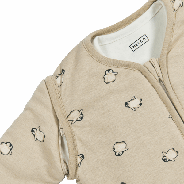 Meyco Υπνόσακος 4 εποχές Penguin Soft Sand(6 μηνών - 3 ετών)