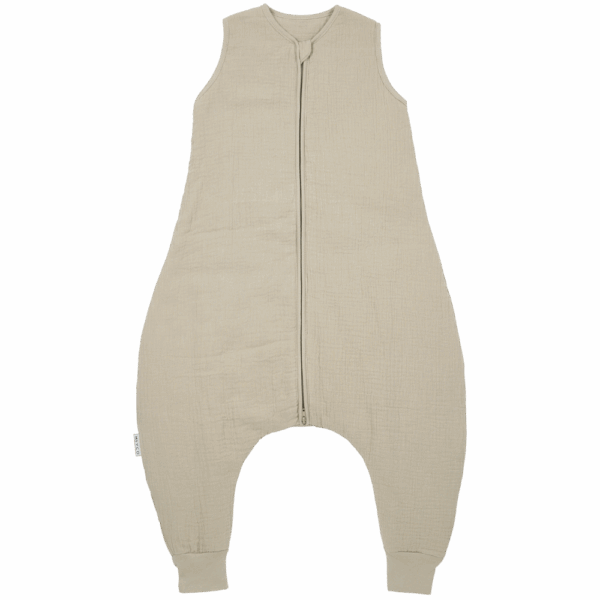 247-.000.33.png Meyco 100% Βαμβακερός Υπνόσακος με Ποδαράκια Muslin Sand (9 μηνών-5 ετών)