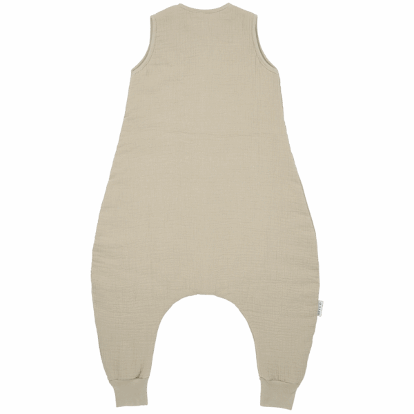 Meyco 100% Βαμβακερός Υπνόσακος με Ποδαράκια Muslin Sand (9 μηνών-5 ετών)
