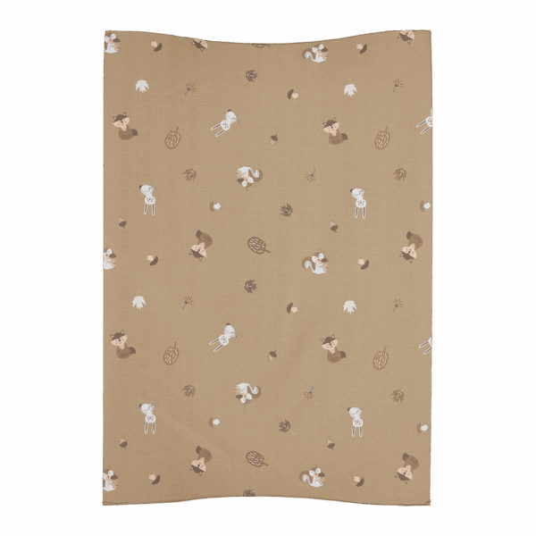 294-.165.33-.01_1.png Meyco Μαλακή Αλλαξιέρα Μωρού Forest Animals Sand 50x70cm