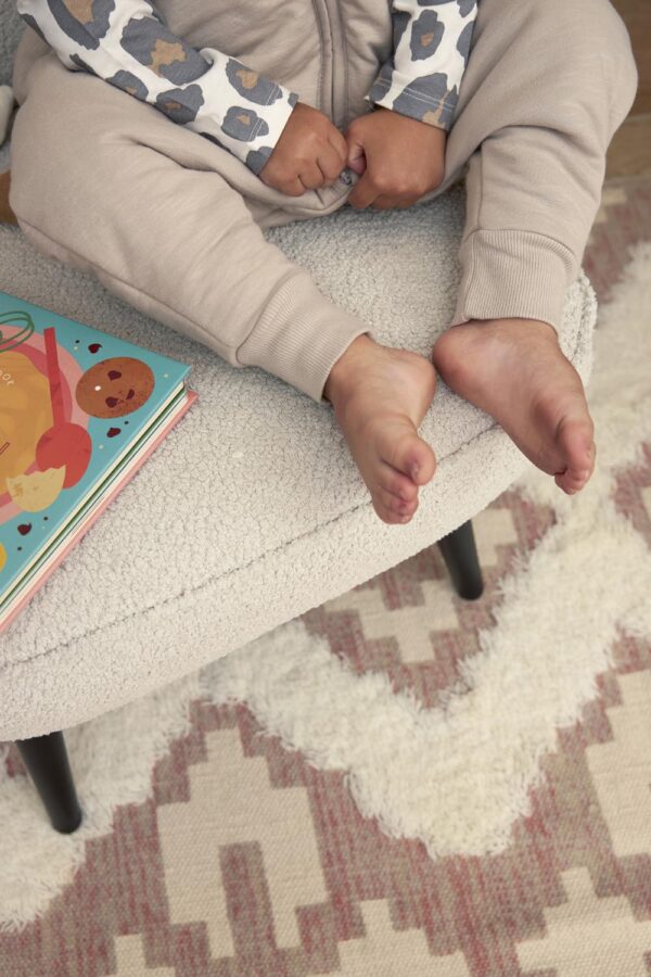 Meyco Υπνόσακος με πόδια Slub grey (9 μηνών - 5 ετών)