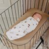 Meyco 2 Pack Swaddle Forest Animals Sand 0-3 μηνών