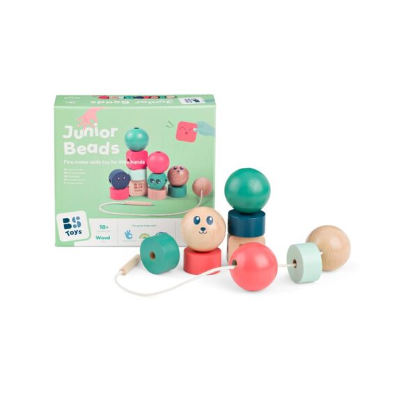 Bs Toys – Ξύλινο Παιχνίδι Λεπτής Κινητικότητας με Χάντρες