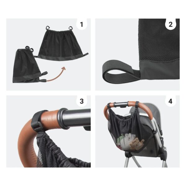 Sipo Τσάντα-Δίχτυ Αποθήκευσης Καροτσιού