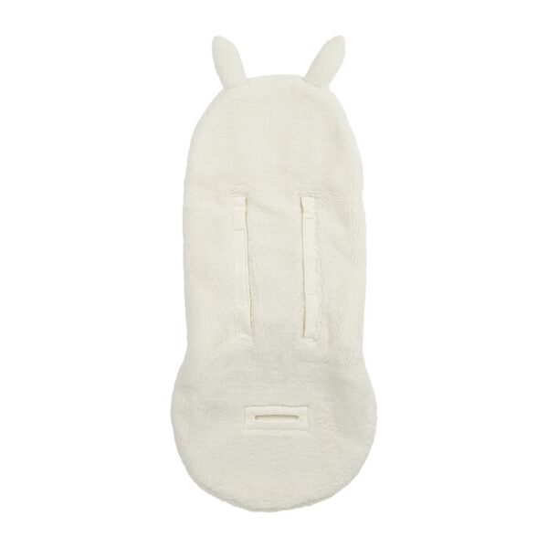 Meyco Wrap Κουβερτούλα Teddy για τη βόλτα Rabbit Natural