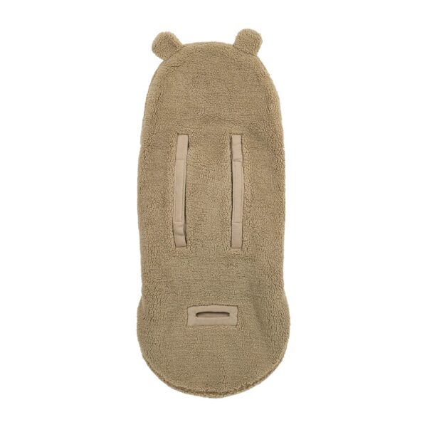 Meyco Wrap Κουβερτούλα Teddy για τη βόλτα Bear Brown