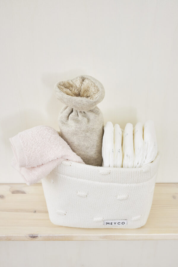 Meyco Πετσετάκια Λαβέτες Πακέτο των 6 offwhite/soft pink/toffee (30x30cm)