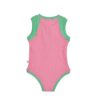 Zoocchini Ολόσωμο Μαγιώ με Στάμπα Cherry/Pink-Green