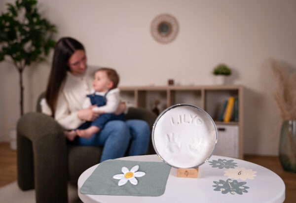 Birth gift set - Daisy Blue