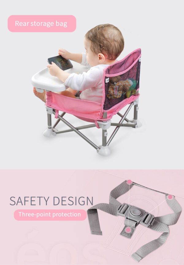 Babywise Pop Seat Booster - Pink