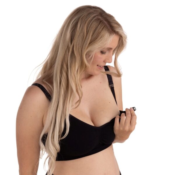 Carriwell 2 Pack Σουτιέν Θηλασμού Χωρίς Ραφές (Μαύρο/Μπεζ)