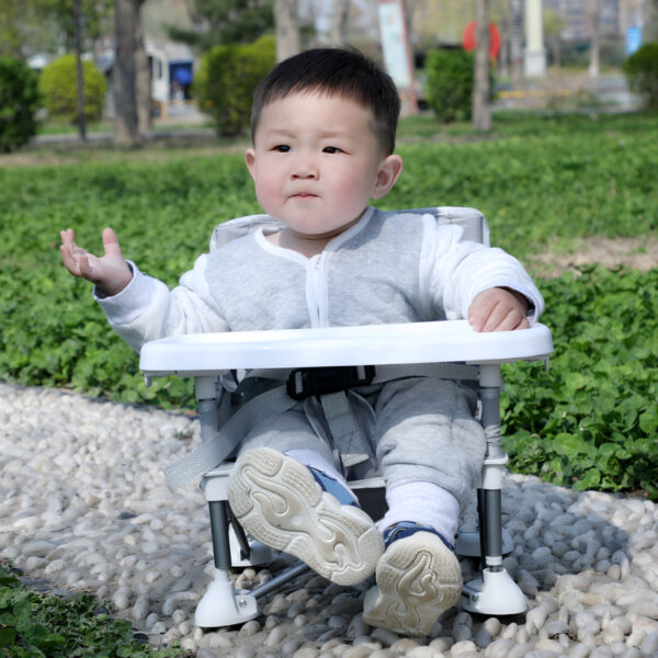 Babywise Pop Seat Booster - Grey