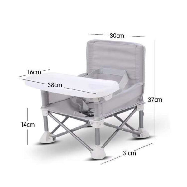Babywise Pop Seat Booster - Grey