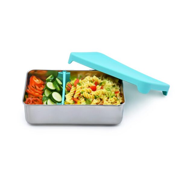 Melii - Stainless Steel Bento 2 θέσεων 740ml Μπλε