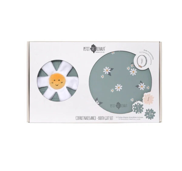 Birth gift set - Daisy Blue