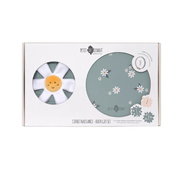 Birth gift set - Daisy Blue