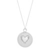 Proud Mama Lilo Heart Silver